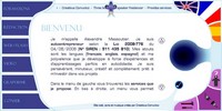 Capture d'cran du site